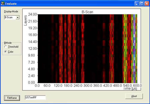 Software fuer Ultraschall-Pruefgeraete